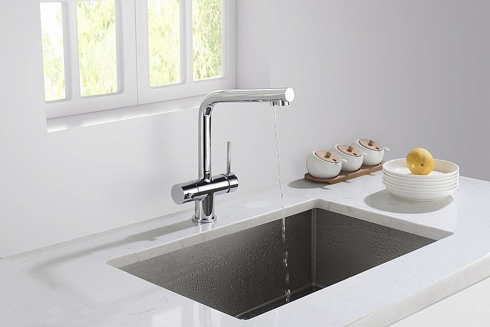 Смеситель для кухни Timo SAONA 2396/00F хром купить в интернет-магазине сантехники Sanbest