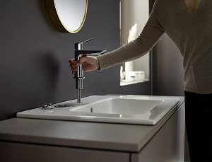 Смеситель для раковины Hansgrohe Logis 71251000 купить в интернет-магазине сантехники Sanbest