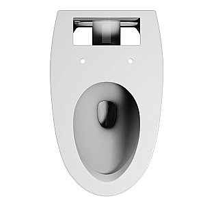 Унитаз подвесной Abber Bequem AC1124P белый, с крышкой микролифт купить в интернет-магазине Sanbest