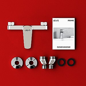 Смеситель для душа Dorff Prime New D4010200 хром купить в интернет-магазине сантехники Sanbest