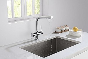 Смеситель для кухни Timo SAONA 2396/00F хром купить в интернет-магазине сантехники Sanbest