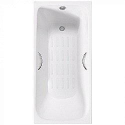 Ванна Delice Continental PLUS Elite DLR230642R-AS 100х70 белая купить в интернет-магазине Sanbest