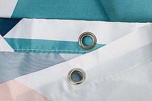 Текстильная шторка для ванной FIXSEN SIMPLE FX-1504 купить в интернет-магазине сантехники Sanbest