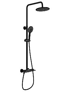 Душевая система WONZON & WOGHAND MUSE Corno, Черный матовый (WW-A30653-MB) купить в интернет-магазине сантехники Sanbest