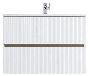 Тумба с раковиной Art&Max ELEGANT 100 белая матовая для ванной в интернет-магазине Sanbest