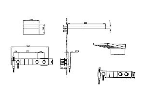 Душевая система Boheme ZODIAC 133-MW белая матовая купить в интернет-магазине сантехники Sanbest