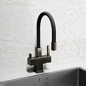 Смеситель для кухни Sancos Arno SC4005GG вороненая сталь купить в интернет-магазине сантехники Sanbest