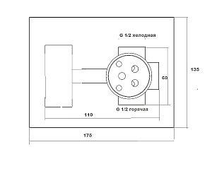 Гигиенический душ Bronze De Luxe WINDSOR 10136 купить в интернет-магазине сантехники Sanbest