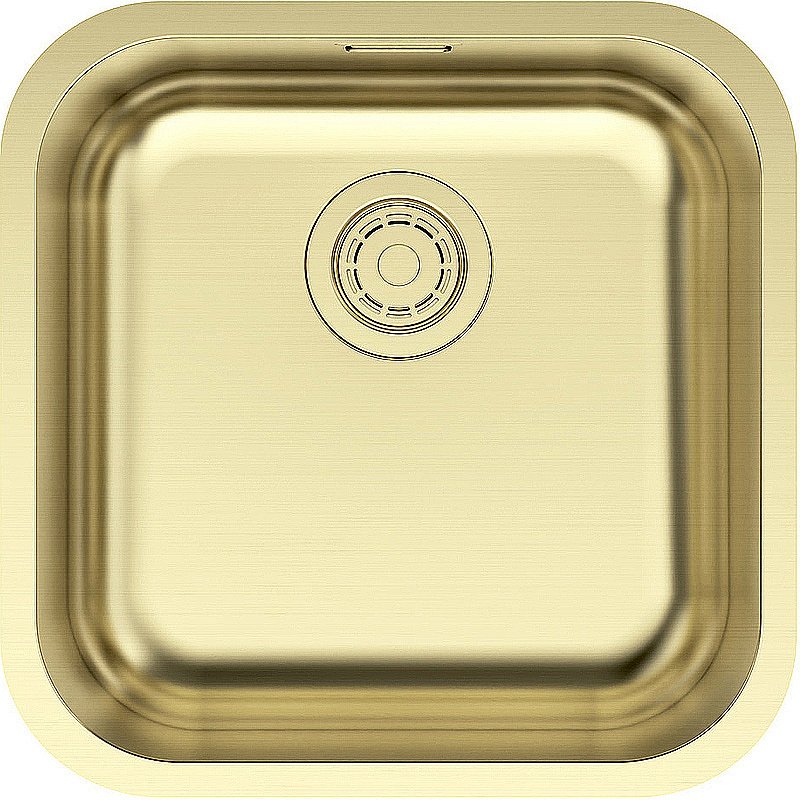 Кухонная мойка Paulmark Vello 44 VE44-LG светлое золото купить в интернет-магазине сантехники Sanbest