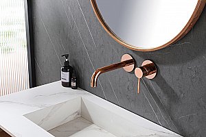 Смеситель для раковины Abber Wasser Kreis AF8112RG розовое золото купить в интернет-магазине сантехники Sanbest