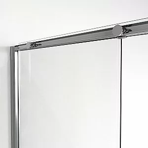 Душевой уголок Niagara Nova NG-64-12A/NG-A80-34 120х80 стекло прозрачное/профиль хром купить в интернет-магазине Sanbest