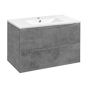Тумба с раковиной Vincea Mia 900 бетон для ванной в интернет-магазине Sanbest