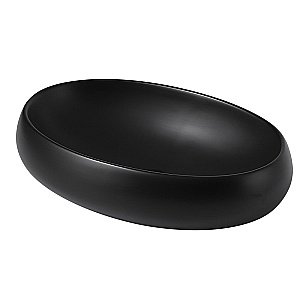 Раковина накладная ABBER Bequem AC2102MB черная матовая купить в интернет-магазине Sanbest
