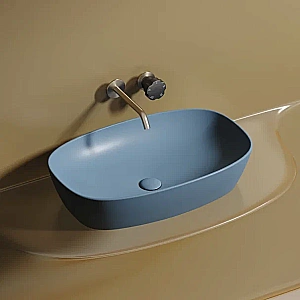 Раковина Ceramica Nova Element 60 CN6049ML голубая матовая купить в интернет-магазине Sanbest