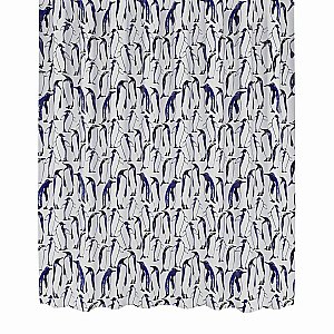 Текстильная шторка для ванны WasserKRAFT Berkel SC-49101 купить в интернет-магазине сантехники Sanbest