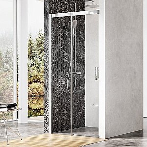 Душевая дверь Ravak Matrix MSD2 100 блестящая купить в интернет-магазине Sanbest