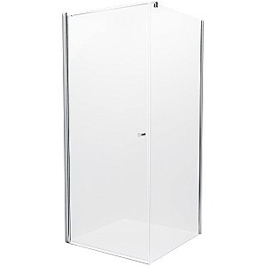 Душевой уголок NEW TRENDY SUPERIA K-0586 80x80 стекло прозрачное/профиль хром купить в интернет-магазине Sanbest