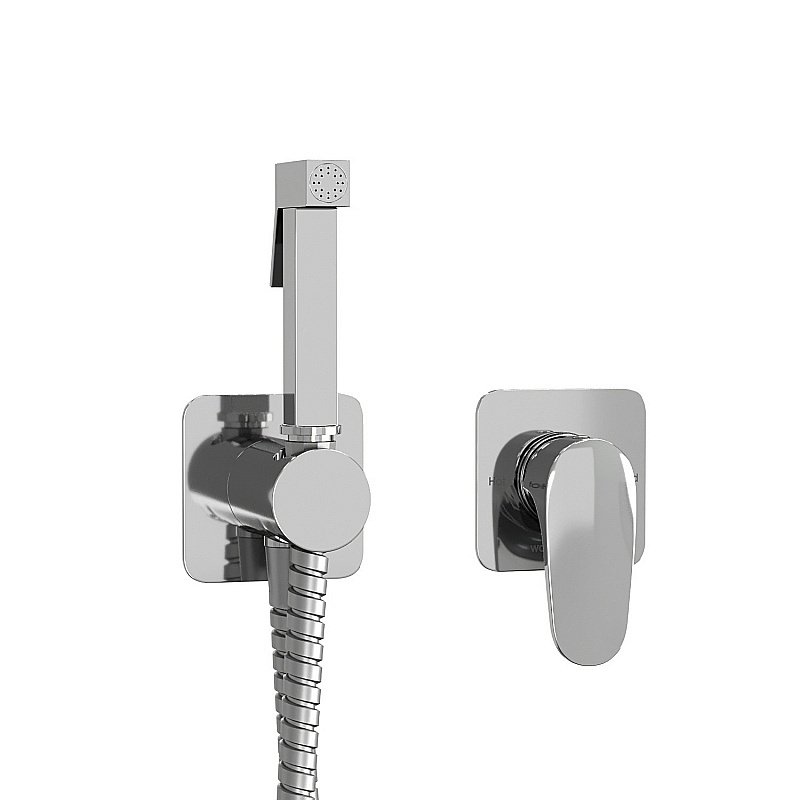 Гигиенический душ WasserKRAFT SET2866 хром купить в интернет-магазине сантехники Sanbest