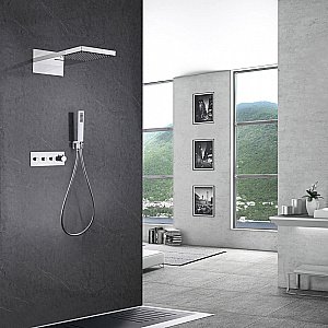 Душевая система Abber RUND AF8752 хром купить в интернет-магазине сантехники Sanbest