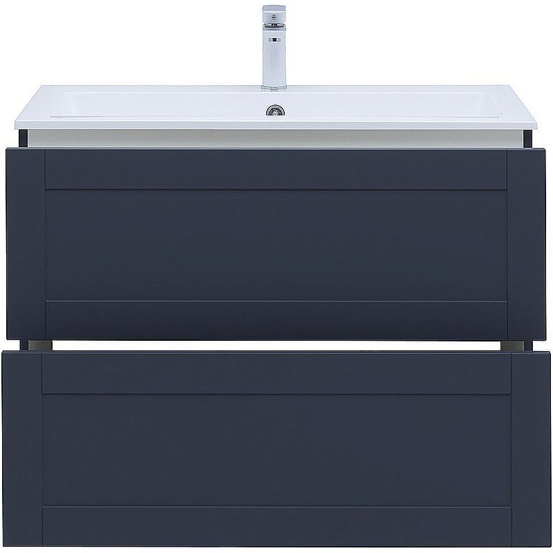 Тумба с раковиной Aquanet Терра 90 313246 маренго для ванной в интернет-магазине Sanbest