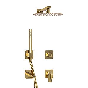 Душевая система WasserKRAFT Neckar 2100 SET2842 золото купить в интернет-магазине сантехники Sanbest