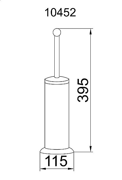 Ершик Boheme Brillante 10452 купить в интернет-магазине сантехники Sanbest