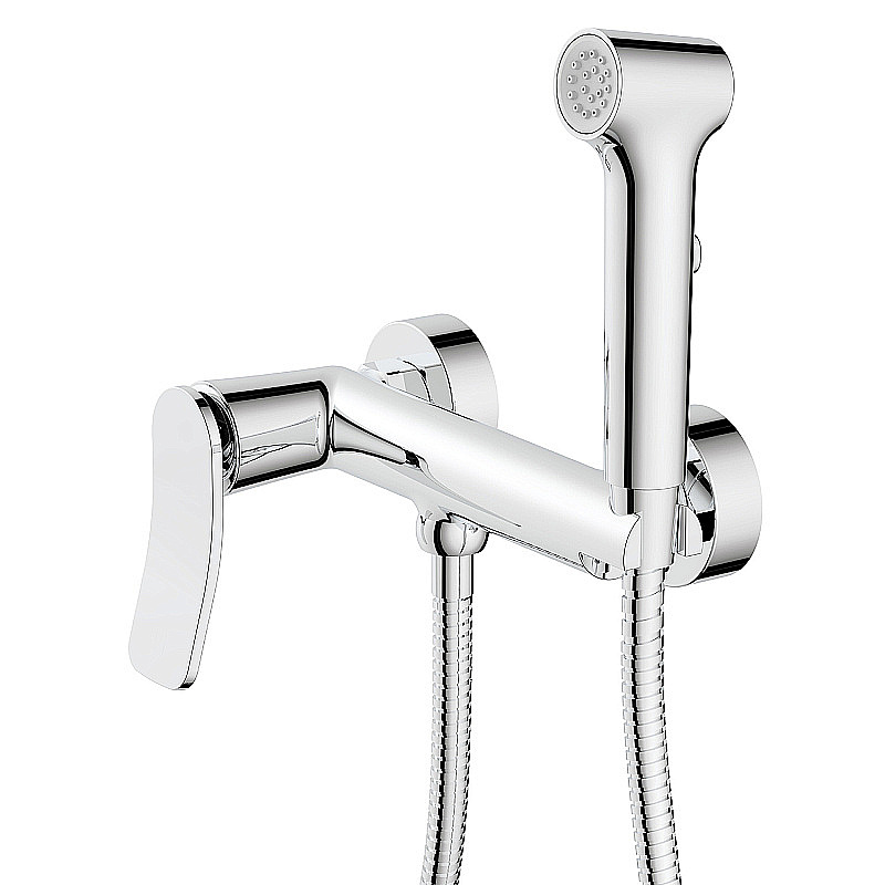 Гигиенический душ Azario Escaro AZ-K2574 хром купить в интернет-магазине сантехники Sanbest