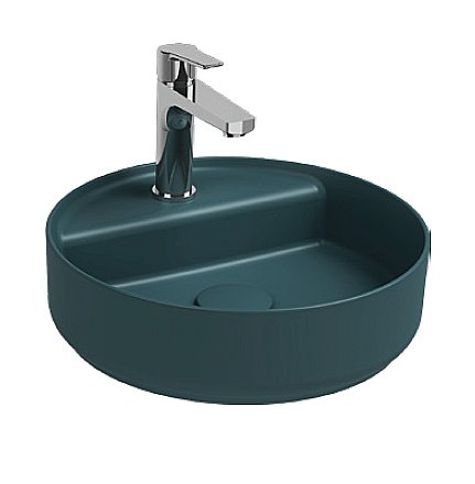 Раковина ISVEA Infinity 36 10NF65042SV-2P изумрудный матовый купить в интернет-магазине Sanbest