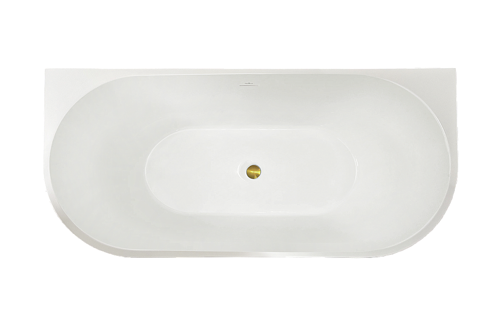 Акриловая ванна Royal Bath RIVA RB610210GD 150х75 белый купить в интернет-магазине Sanbest