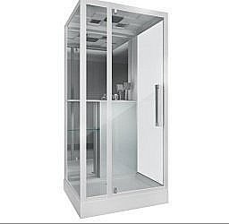 Душевая кабина Grossman GR161 90x90 прозрачная/белая купить в интернет-магазине Sanbest