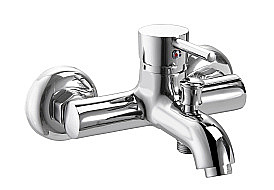 Смеситель для ванны Azario TASCO AZ-15160511 хром купить в интернет-магазине сантехники Sanbest