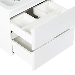 Тумба с раковиной BelBagno ALBANO 2C SO CER 60 Rovere Nature Grigio для ванной в интернет-магазине Sanbest