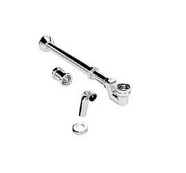 Сифон для ванны Devon&Devon с удлинителем и патрубоком выпуска в пол купить в интернет-магазине сантехники Sanbest