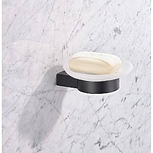 Мыльница Milacio Ultra MCU.962.MB черная купить в интернет-магазине сантехники Sanbest