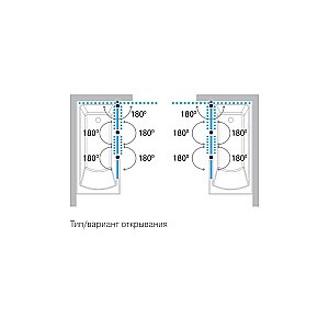 Шторка на ванну Koller Pool Aqua Line MW3DA 107 прозрачная купить в интернет-магазине Sanbest