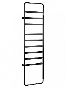 Полотенцесушитель электрический WONZON & WOGHAND DÜSSELDORF, Черный матовый (WW-A204-MB) купить в интернет-магазине сантехники Sanbest