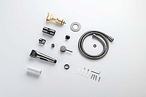 Гигиенический душ Aquatek Европа AQ1020BGM оружейная сталь купить в интернет-магазине сантехники Sanbest