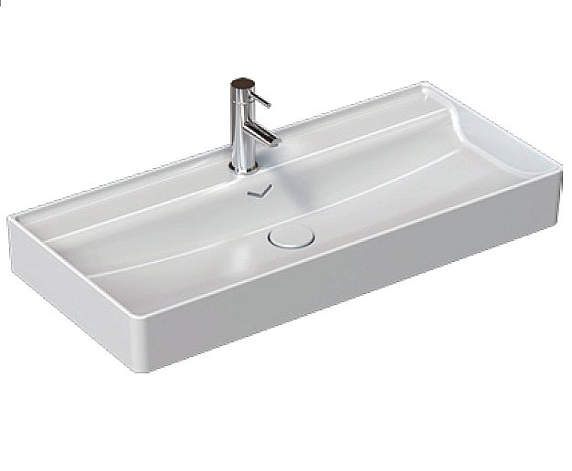 Раковина ISVEA Vea 101 10VAS5101I белая купить в интернет-магазине Sanbest