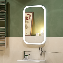 Зеркало Континент Glamour ЗЛП852 40x70 в ванную от интернет-магазине сантехники Sanbest