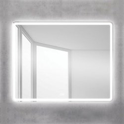 Зеркало с LED-подсветкой и подогревом BelBagno MAR WARM 100 в ванную от интернет-магазине сантехники Sanbest