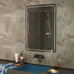 Зеркало Mixline Неро 55х75 550052 в ванную от интернет-магазине сантехники Sanbest