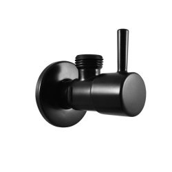 Угловой вентиль Rav-Slezak MD0647CMAT черный матовый купить в интернет-магазине сантехники Sanbest