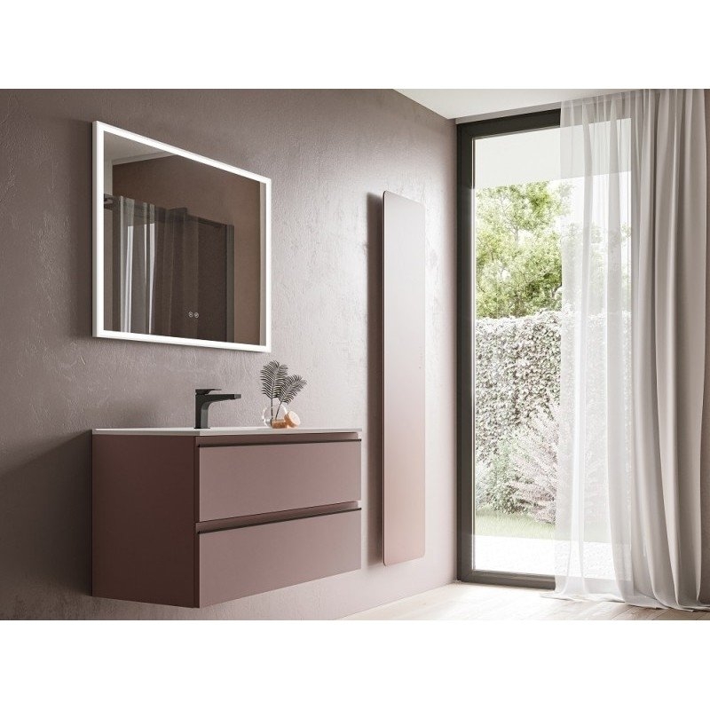 Зеркало с подсветкой Esbano ES-3682TD 80 в ванную от интернет-магазине сантехники Sanbest