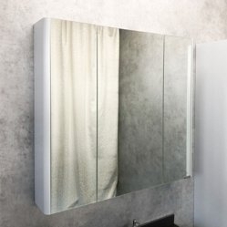 Зеркальный шкаф Comforty Сорренто 90 в ванную от интернет-магазине сантехники Sanbest