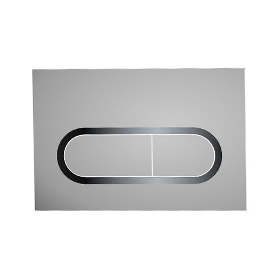 Кнопка для инсталляции Ravak Chrome X01454 сатин купить в интернет-магазине сантехники Sanbest
