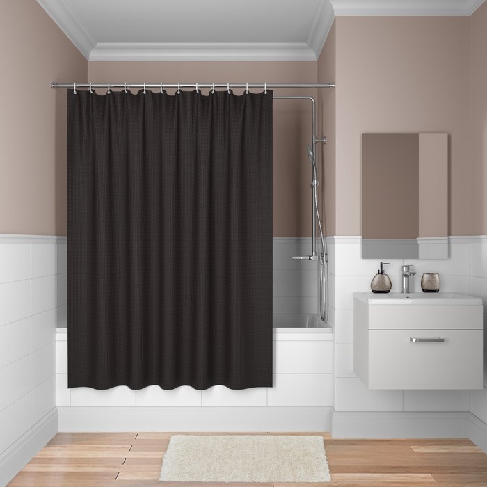 Текстильная шторка для ванной IDDIS D25P218i11 купить в интернет-магазине сантехники Sanbest