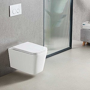 Унитаз Vincea Q-Line VT1-12T безободковый, смыв торнадо, с крышкой микролифт, белый купить в интернет-магазине Sanbest