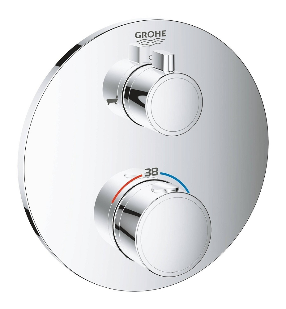 Термостат для душа Grohe Grohtherm 24077000 купить в интернет-магазине сантехники Sanbest