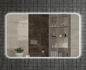 Зеркало Armadi Art Vallessi с круговой подсветкой 100 в ванную от интернет-магазине сантехники Sanbest