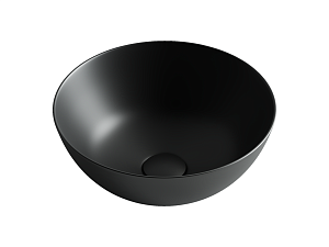Раковина накладная Ceramica Nova Element CN6004 35 черный матовый купить в интернет-магазине Sanbest